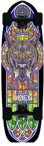 Omen: Endangered Lynx 33" Longboard Complete - Motion Boardshop