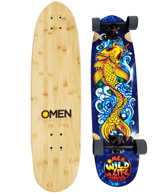 Omen: Jinli Koi 33" Longboard Skateboard Complete - Motion Boardshop