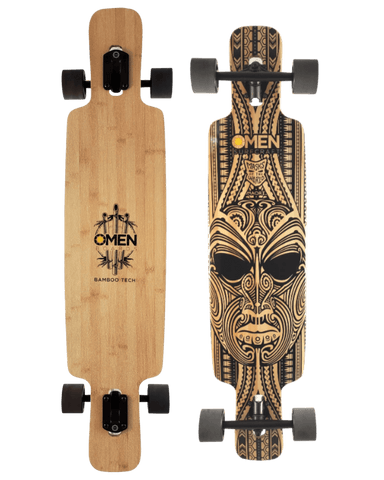Omen: Maori Mask 41.5" Longboard Complete - Motion Boardshop