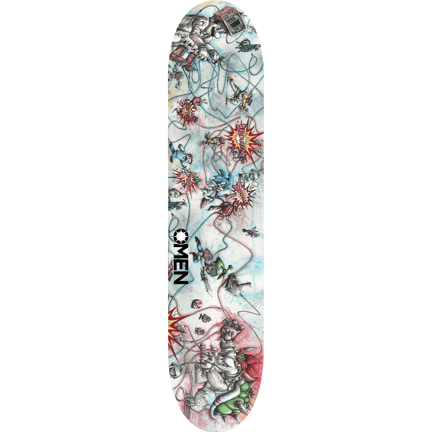 Omen: Mario Street Skateboard Deck - Motion Boardshop