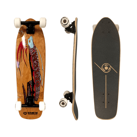 Omen Mini Cruiser-Complete RoosterEel - Motion Boardshop