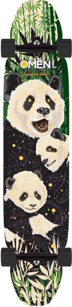 Omen: Panda Dancer Longboard Skateboard Complete - Motion Boardshop