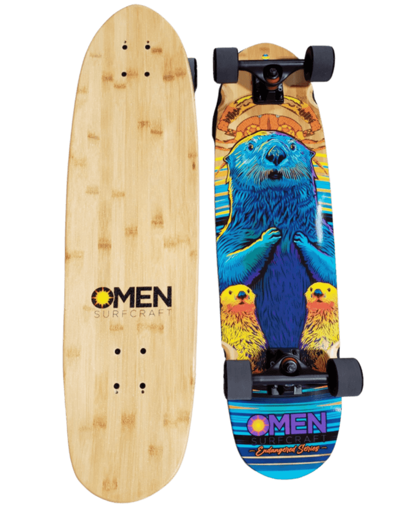 Omen: 33" Sea Otter Longboard Skateboard Complete Motion Boardshop