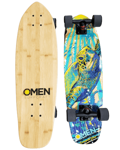 Omen: Sea Turtle 29" Longboard Skateboard Complete - Motion Boardshop