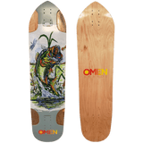 Omen: SUGAR (Giza Big Mouth) Longboard Skateboard Deck - Motion Boardshop