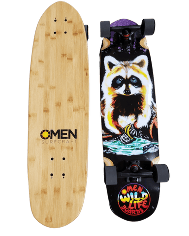 Omen: Tico Racoon 33" Longboard Skateboard Complete - Motion Boardshop