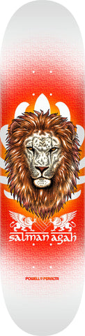 Powell Peralta Pro Salman Agah Lion Skateboard Deck - Shape 242 - 8 x 31.45 - Motion Boardshop