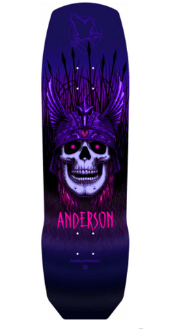 Powell: Pro Andy Anderson Heron 8.45" 7-Ply Maple Skateboard Deck - Motion Boardshop