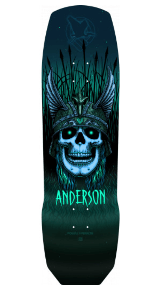 Powell: Pro Andy Anderson Heron 9.13" 7-Ply Maple Skateboard Deck - Motion Boardshop