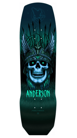 Powell: Pro Andy Anderson Heron 9.13" 7-Ply Maple Skateboard Deck - Motion Boardshop