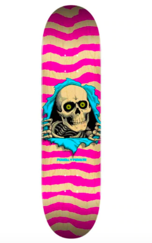 Powell: Ripper Natural Pink 8.5" Skateboard Deck - Motion Boardshop