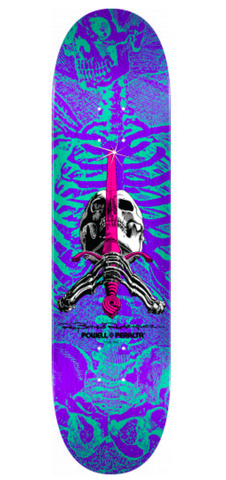 Powell: Skull and Sword 8.25" Skateboard Deck - Motion Boardshop