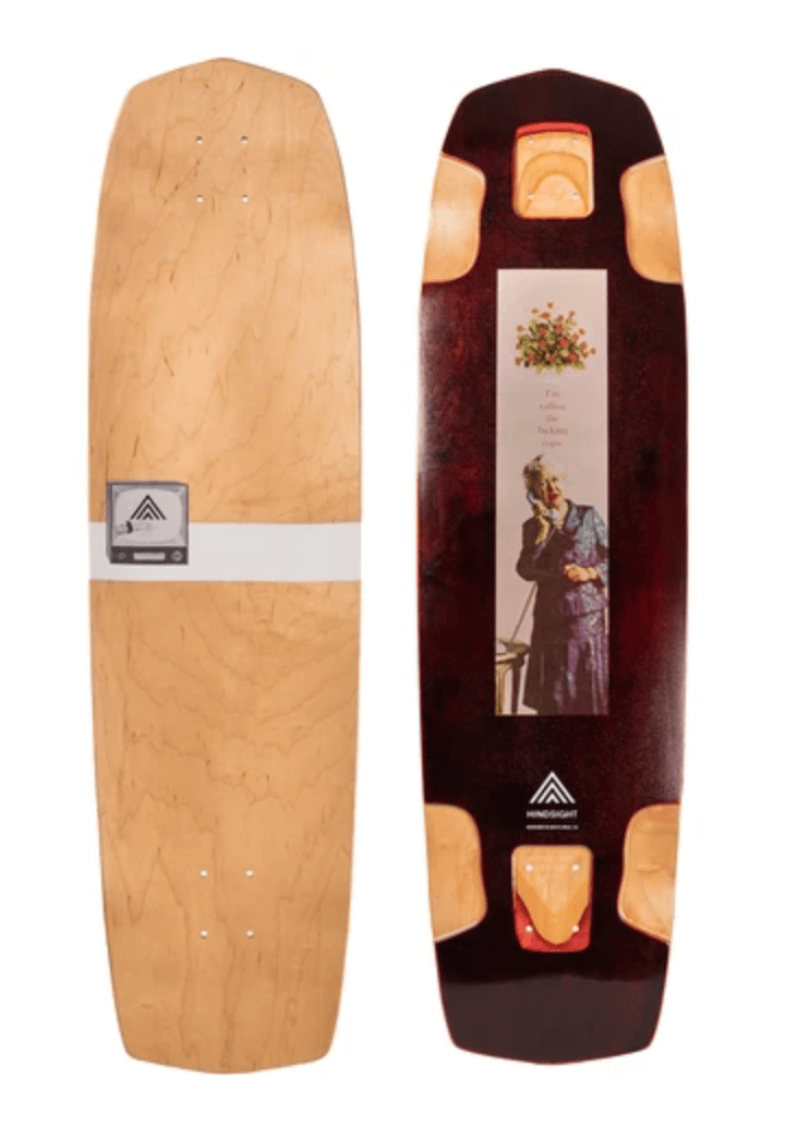 Prism: Hindsight Cop Caller Longboard Deck - Motion Boardshop