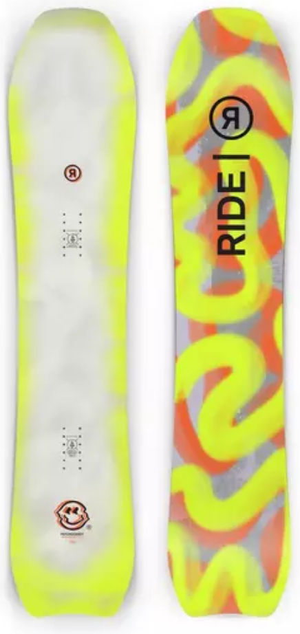 Ride: 2022 PsychoCandy Women's Snowboard Deck - Motion Boardshop