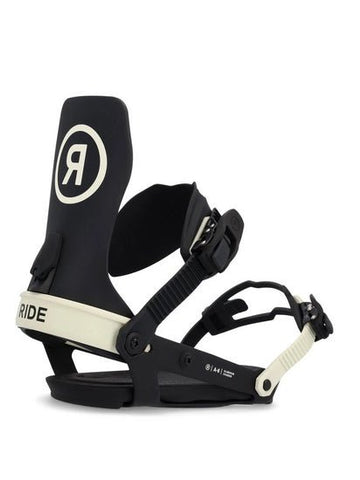 Ride: 2023 A-6 Snowboard Bindings (Black) - Motion Boardshop