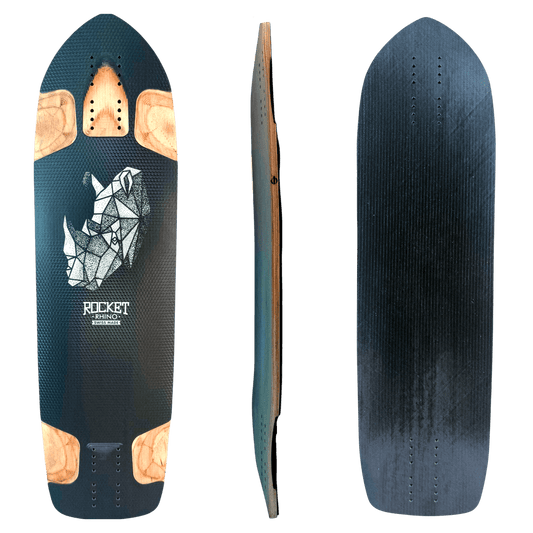 Rocket: Rhino Longboard Skateboard Deck - Motion Boardshop