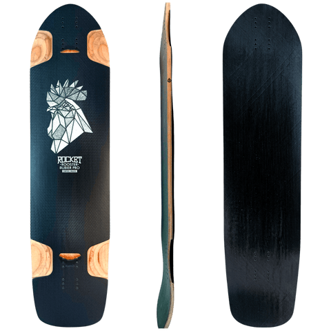 Rocket: Rooster (David Bubier Pro) Longboard Deck - Motion Boardshop