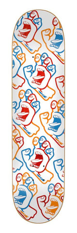 Santa Cruz: Screaming Hand Fusion 7.75'' Skateboard Deck - Motion Boardshop