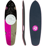 Sector 9: Jammer Divide Mini-Cruiser Skateboard Deck w/Grip - Motion Boardshop