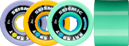 Seismic: 63mm HOT SPOT Longboard Wheels - Motion Boardshop