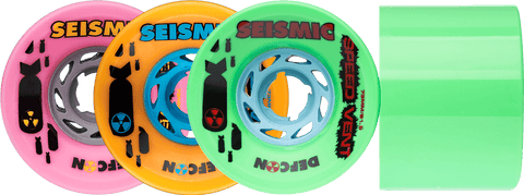 Seismic: 73mm Speed Vent Longboard Wheels - Motion Boardshop