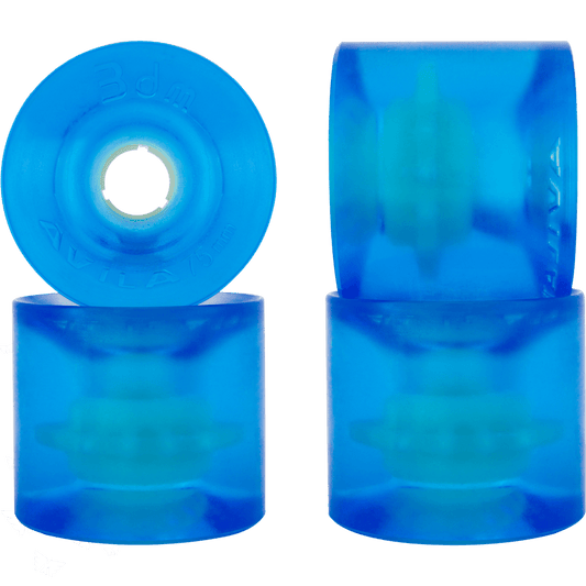 Seismic: 75mm AVILA Wheels – Clear series (3DM-brand) - Motion Boardshop
