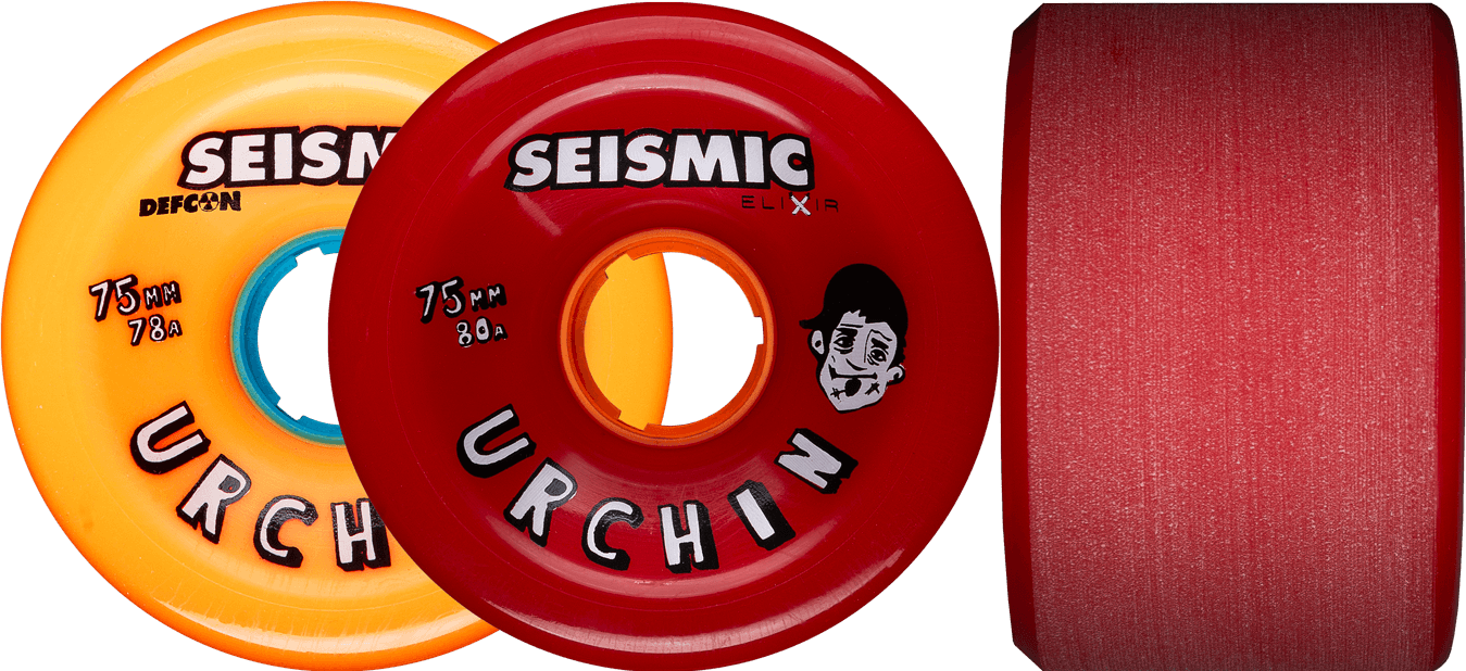 Seismic: 75mm Urchin Longboard Skateboard Wheels - Motion Boardshop