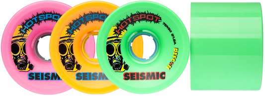 Seismic: 76mm Hot Spots Longboard Skateboard Wheel - Motion Boardshop