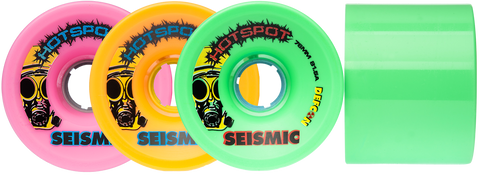 Seismic: 76mm Hot Spots Longboard Skateboard Wheel - Motion Boardshop