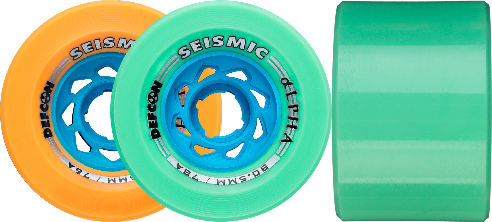 Seismic: 80.5mm Alpha LDP Longboard Skateboard Wheels - Motion Boardshop