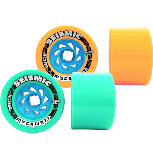 Seismic: 90mm Megawatt Longboard Skateboard Wheels - Motion Boardshop