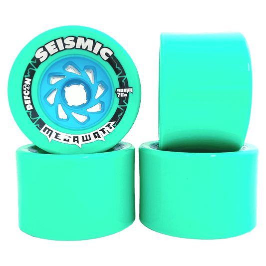 Seismic: 90mm Megawatt Longboard Skateboard Wheels - Motion Boardshop