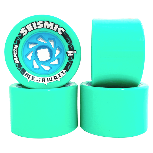 Seismic 90mm Megawatt Longboard Skateboard Wheels Motion