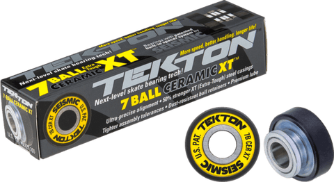 Seismic: Ceramic 7-Ball XT Built-In Tekton Bearings - Motion Boardshop