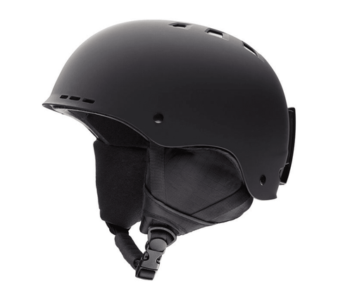 SMITH: Holt Matte Black Snowboard Helmet - Motion Boardshop