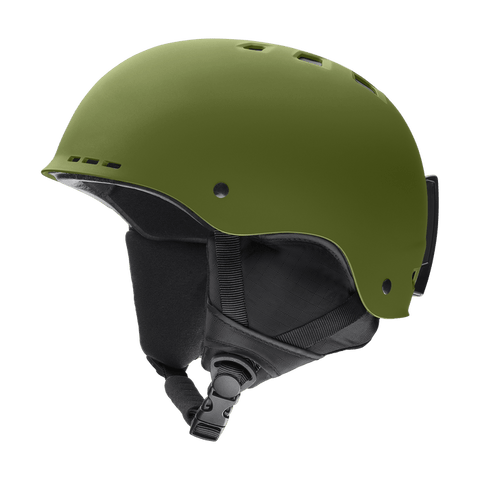 SMITH: Holt Matte Olive Snowboard Helmet - Motion Boardshop