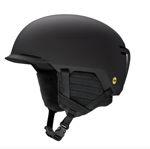 SMITH: Scout Matte Black Snowboard Helmet - Motion Boardshop