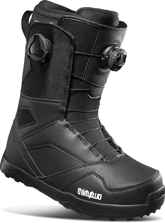 ThirtyTwo: STW Double Boa Snowboard Boots (Black) - Motion Boardshop