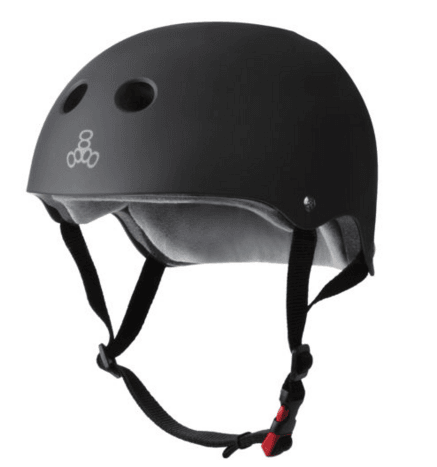 Triple 8: Certified Sweatsaver Helmet (Black) - Motion Boardshop
