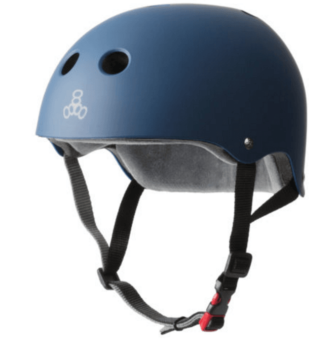 Triple 8: Certified Sweatsaver Helmet (Navy) - Motion Boardshop