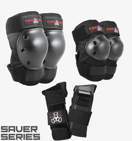 Triple 8: Saver Series Knee/Elbow/Wrist Guard Pack - Motion Boardshop