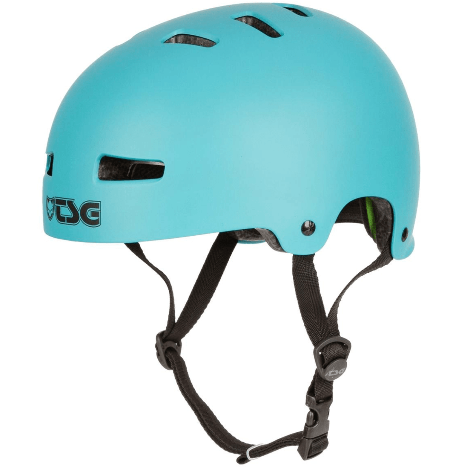 TSG: Evolution Helmet Satin Cauma Green - Motion Boardshop