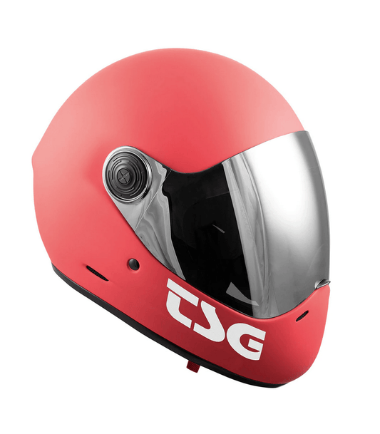 TSG: Pass Pro Longboard Helmet (Matte Fiery) - Motion Boardshop