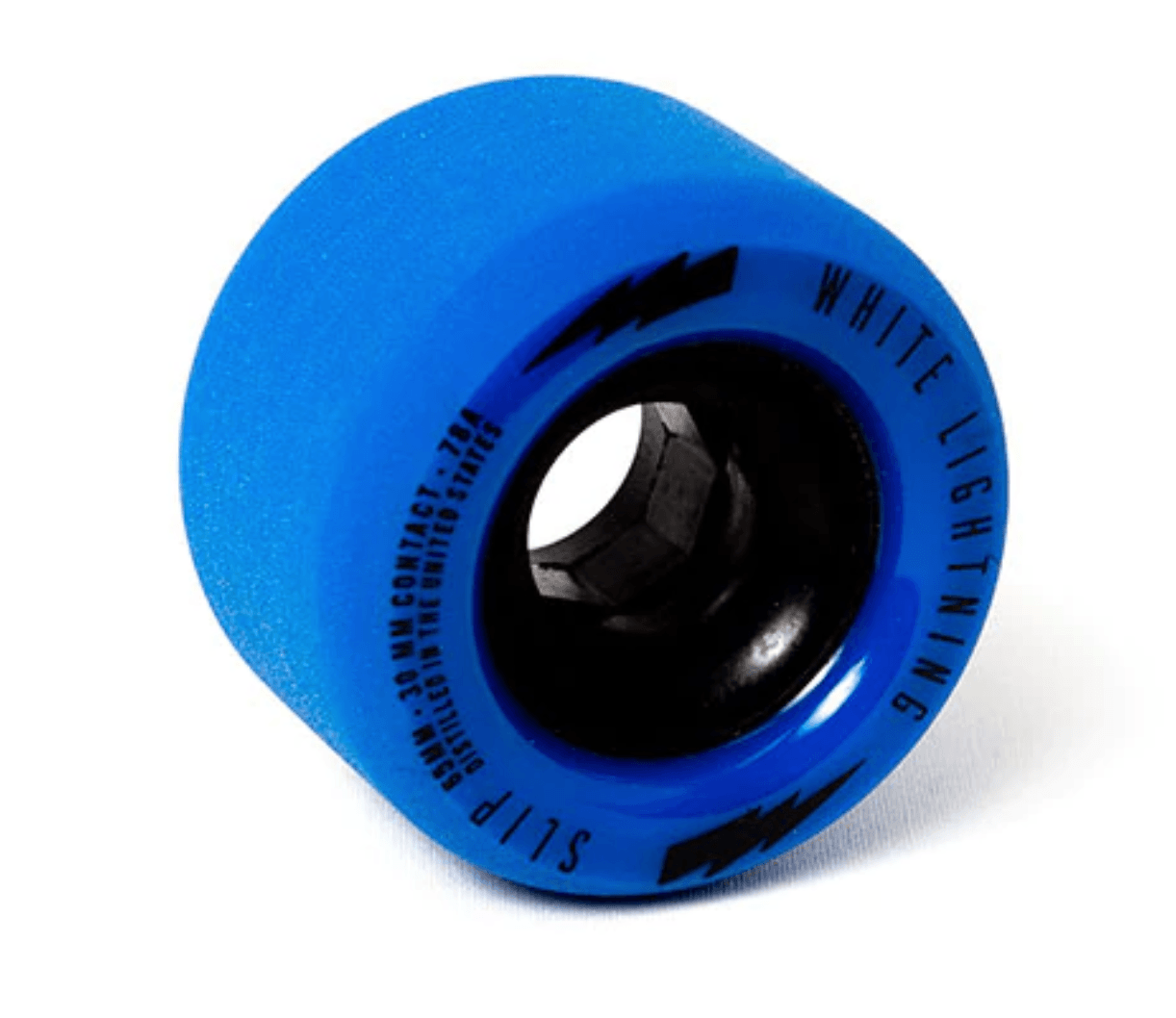 White Lightning: 65mm Center-set SLIP Longboard Wheels - Motion Boardshop