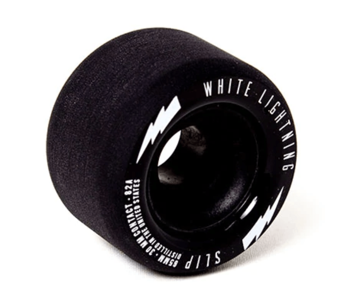 White Lightning: 65mm Center-set SLIP Longboard Wheels - Motion Boardshop