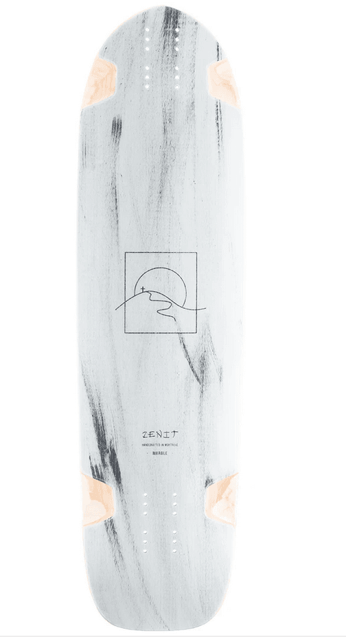 Zenit: Marble 35" V2 Longboard Skateboard Deck - Motion Boardshop