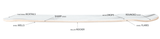 Zenit: Marble 35" V2 Longboard Skateboard Deck - Motion Boardshop
