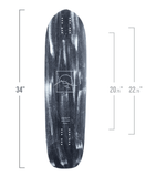 Zenit: Mini Marble 34" SK V2 Longboard Skateboard Deck - Motion Boardshop
