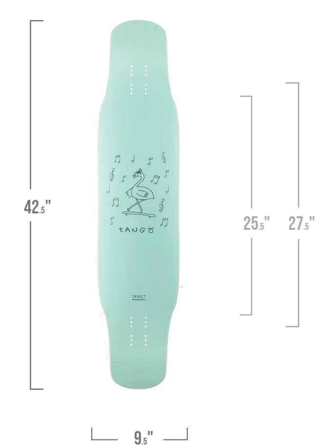 Zenit: Tango Longboard Dancing Deck - Motion Boardshop
